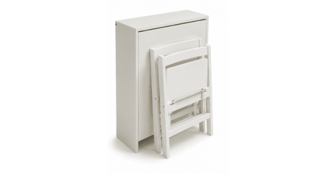 Julian Bowen CLEARANCE - Helsinki Dining Set with Folding Chairs