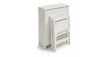 CLEARANCE - Helsinki Dining Set with Folding Chairs