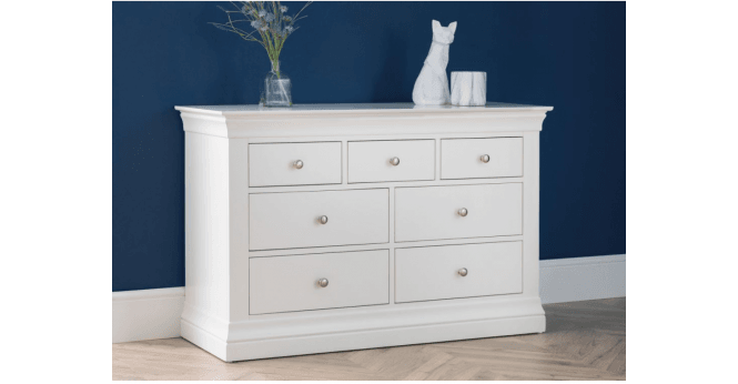 Julian Bowen Clermont 4+3 Drawer Chest
