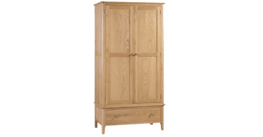 Cotswold 2 Door 1 Drawer Wardrobe
