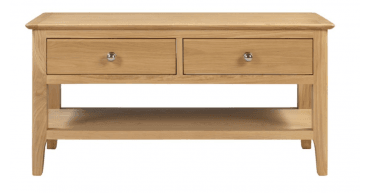 Cotswold Coffee Table With 2 Drawers