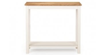 Coxmoor 90cm Console Table - Ivory & Oak