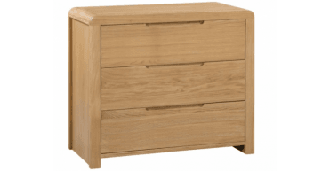 Curve 3 Drawer Chest