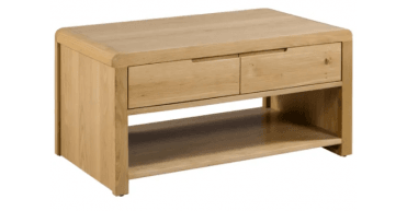 Curve Oak Coffee Table