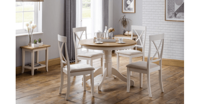 Julian Bowen Davenport Round Pedestal Table