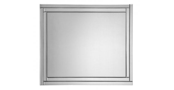 Julian Bowen Deco Frameless Wall Mirror