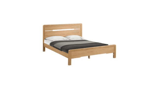 Julian Bowen Frida Curved Velvet 135cm Double Bed - Grey