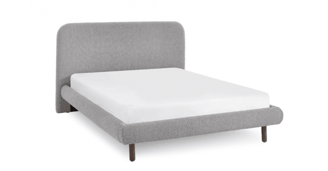 Julian Bowen Hannah King Bed 150Cm - Grey Boucle