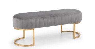 Harrogate Bench - Grey