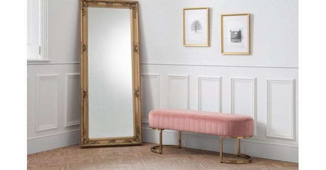 Julian Bowen Harrogate Bench - Pink