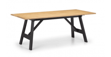 Hockley Table Black/Oak