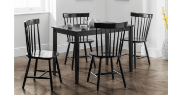Hudson Dining Table - Black