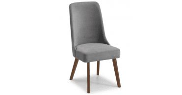 Huxley Chenille Dining Chair Dusk Grey