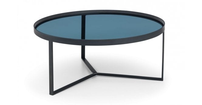 Julian Bowen Loft Coffee Table - Smoked Glass