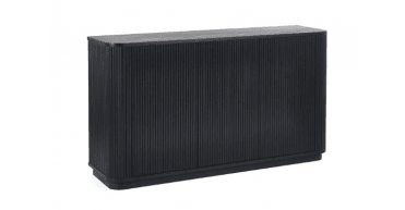 Louis Black Fluted Sideboard