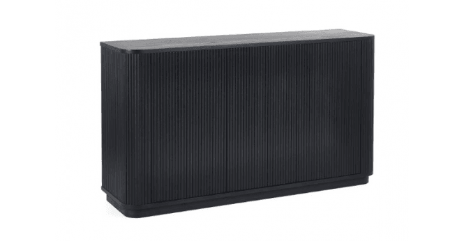 Julian Bowen Louis Fluted Sideboard - Black