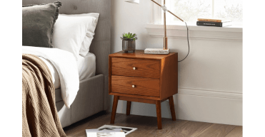 Lowry 2 Drawer Bedside