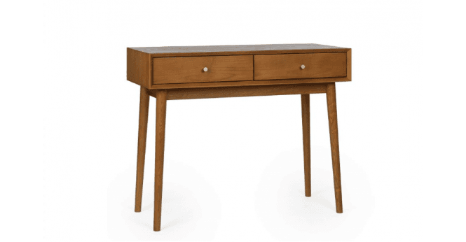 Julian Bowen Lowry Writing Desk With 2 Drawers