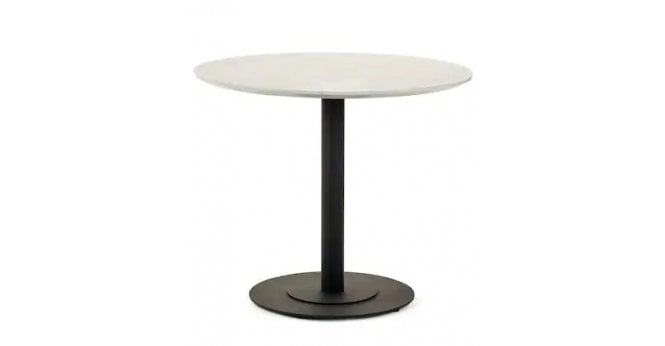 Julian Bowen Luca 80cm Round Dining Table White