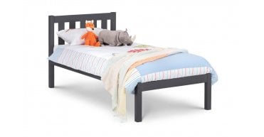 Luna 135cm Double Bed - Anthracite