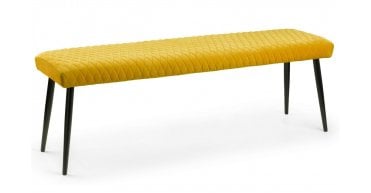 Luxe Low Bench - Mustard