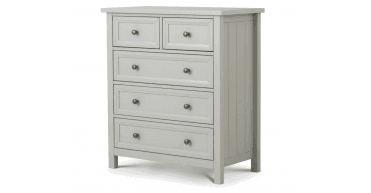 Maine 3 + 2 Drawer Chest - Dove Grey