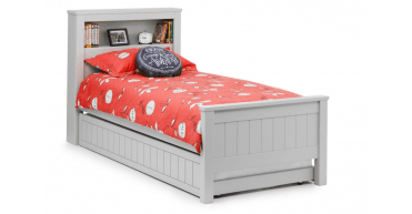 Maine Bookcase Bed Dove Grey
