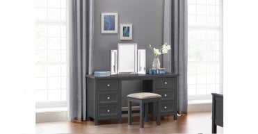 Maine Dressing Stool - Anthracite