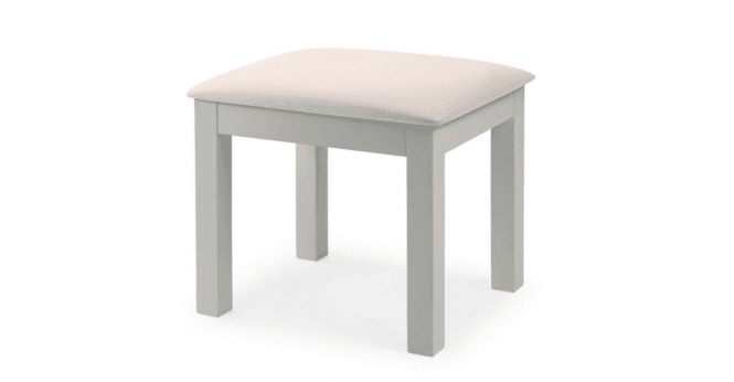 Julian Bowen Maine Dressing Stool - Dove Grey