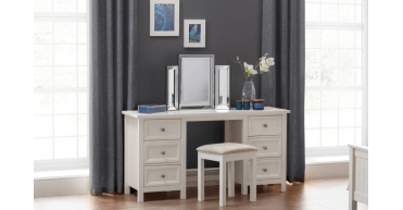 Maine Dressing Table - Surf White