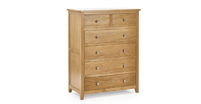 Julian Bowen Mallory 4+2 Drawer Chest