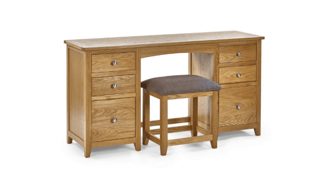 Julian Bowen Mallory Twin Dress Table&Stool