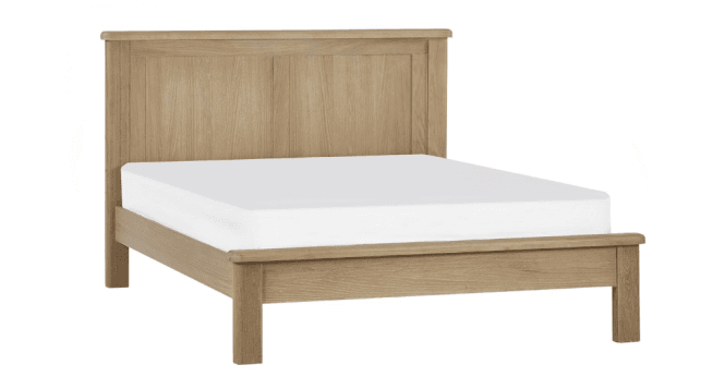 Julian Bowen Memphis Limed Oak 135cm Double Bed