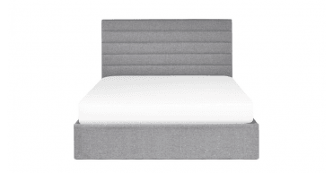 Merida Ottoman Storage 135cm Double Bed - Grey
