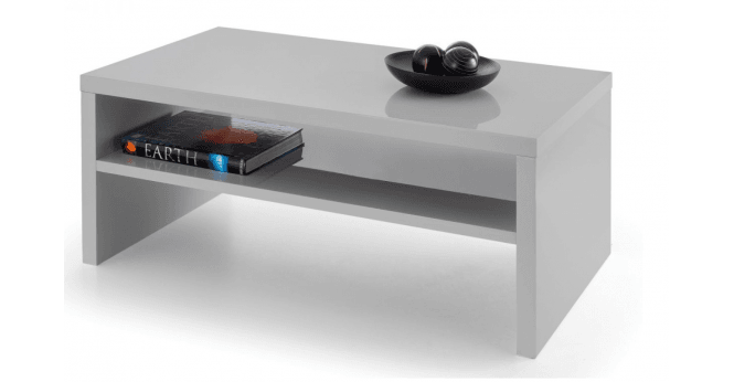 Julian Bowen Metro High Gloss Coffee Table Grey