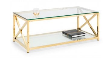 Miami Coffee Table - Gold