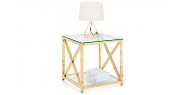 Miami Lamp Table - Gold