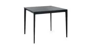 Miami Square Stone Top Dining Table - Slate Grey