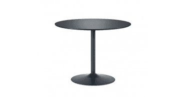 Nero 80cm Round Table - Black