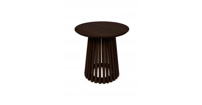 Julian Bowen Ollie Dark Oak 45cm Round Lamp Table