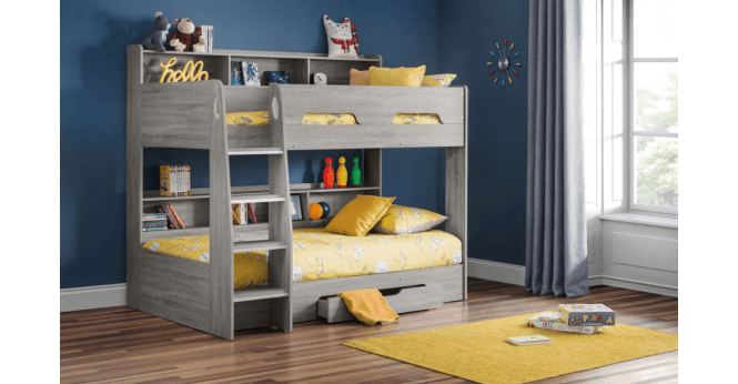 Julian Bowen Orion Bunkbed  Grey Oak