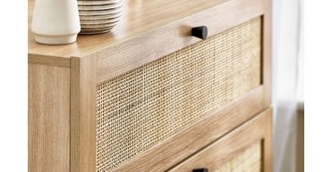 Padstow 3 Drawer Chest - Oak