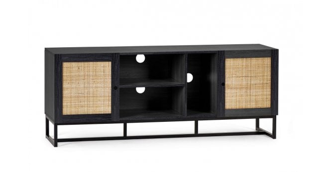 Julian Bowen Padstow Tv Unit - Black