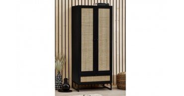 Padstow Wardrobe - Black