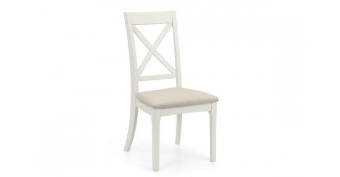 Julian Bowen PAIR of Provence Dining Chairs