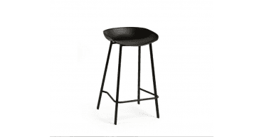 PAIR of Renzo Bar Stools - Black