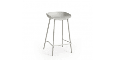 PAIR of Renzo Bar Stools - Grey