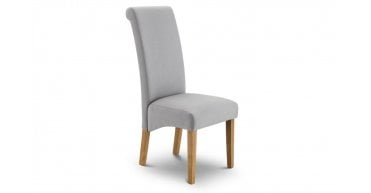 PAIR of Rio Scrollback Fabric Chairs