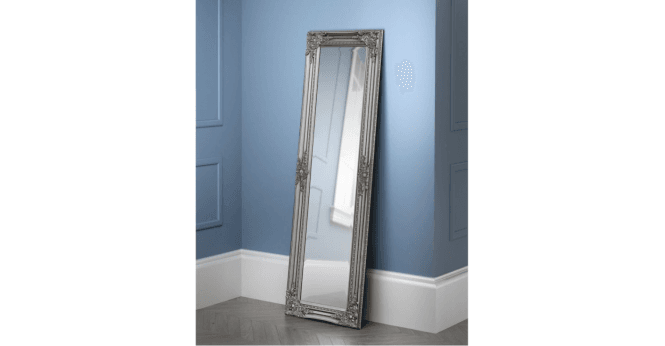 Julian Bowen Palais Dress Mirror Pewter