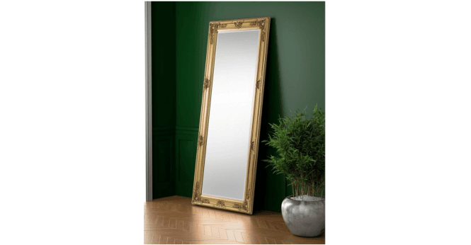 Julian Bowen Palais Lean-To Dress Mirror Gold
